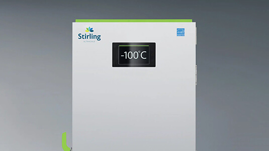Stirling Vault100 Ultra-Low Temperature Freezer Stirling Vault100 Ultra-Low Temperature Freezer